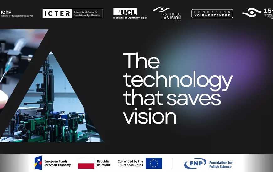 The slogan of TrioVI project claims "The technology that saves vision"